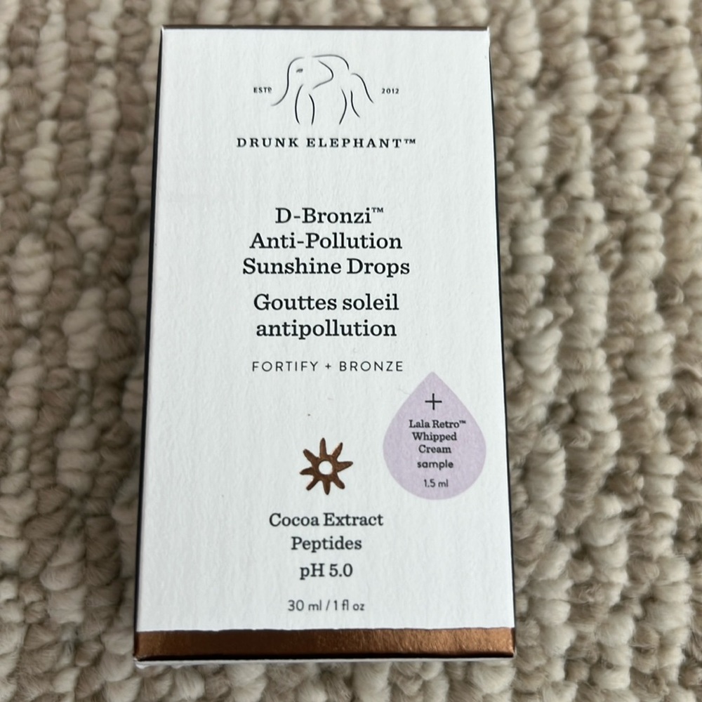 Drunk Elephant
D-Bronzi™ Bronzing Drops with Peptides